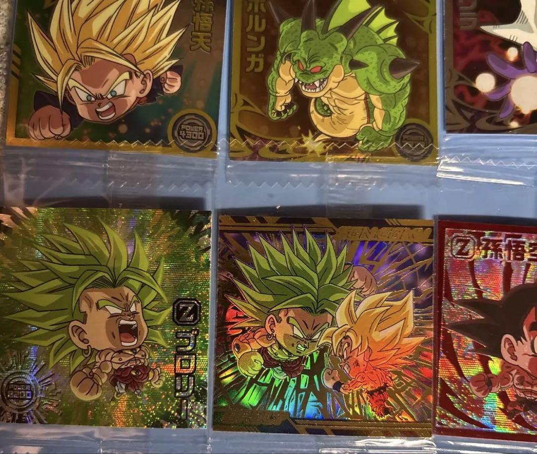 ドラゴンボール超戦士シールウエハース超★激突の戦士たち フルコンプセット