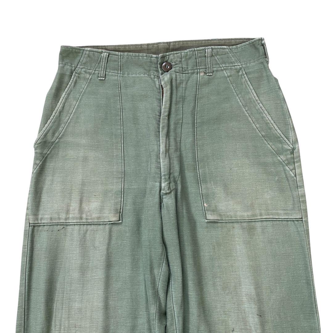 ［希少］70s vintage U.S. ARMY ベイカーパンツ OG-107