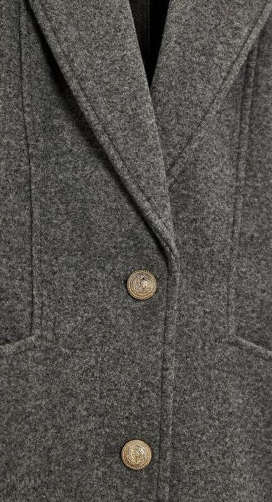 新品】ZARA ゴールドボタンベストコート - メルカリ