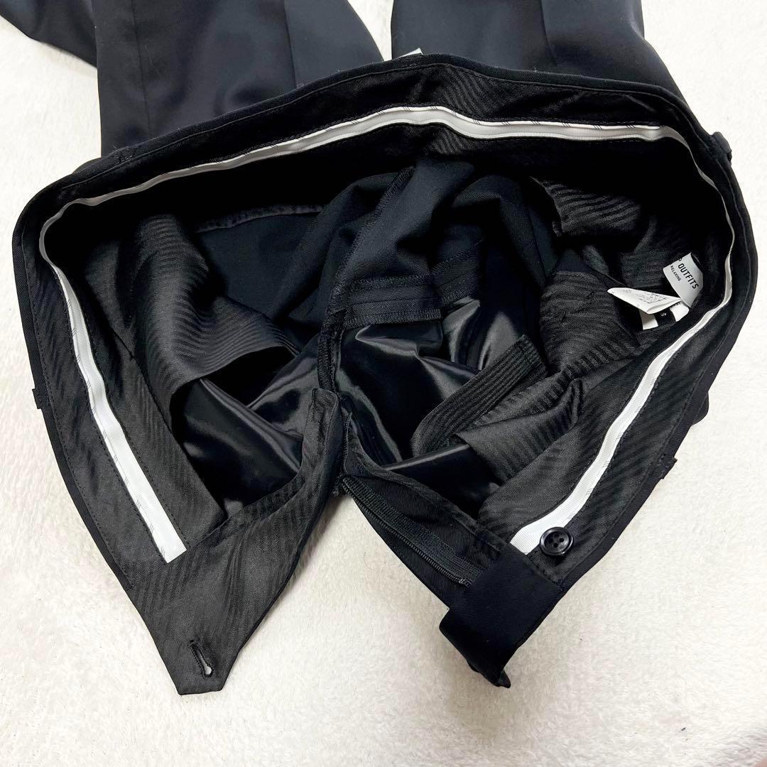 未使用品⭐️UNITED ARROWS、セットアップスーツ上下、黒色、サイズ40
