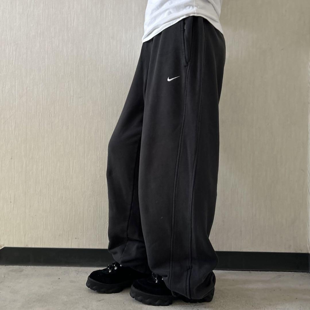 NIKE レア 00s サイドフルジップ ワイドバギーメッシュパンツ NIKE レア 00s サイドフルジップ ワイドバギーメッシュパンツ