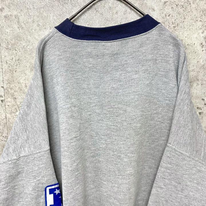 定番国産 希少4XL NFLべアーズ 刺繍スウェットトレーナー jxwYB-m82082714511 メキシコ製90s Lee 新作入荷
