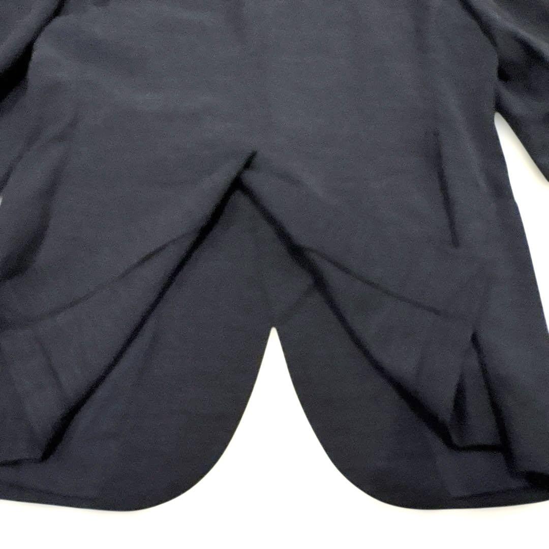 シルク混/UNITED ARROWS テイラードジャケット 黒 52 イタリア製