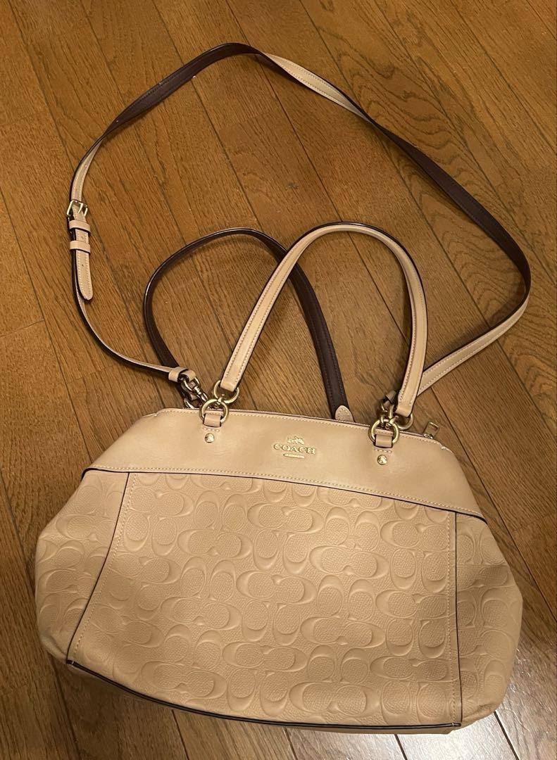 美品✩︎ coachコーチ 2wayバック ショルダーバック ハンドバック