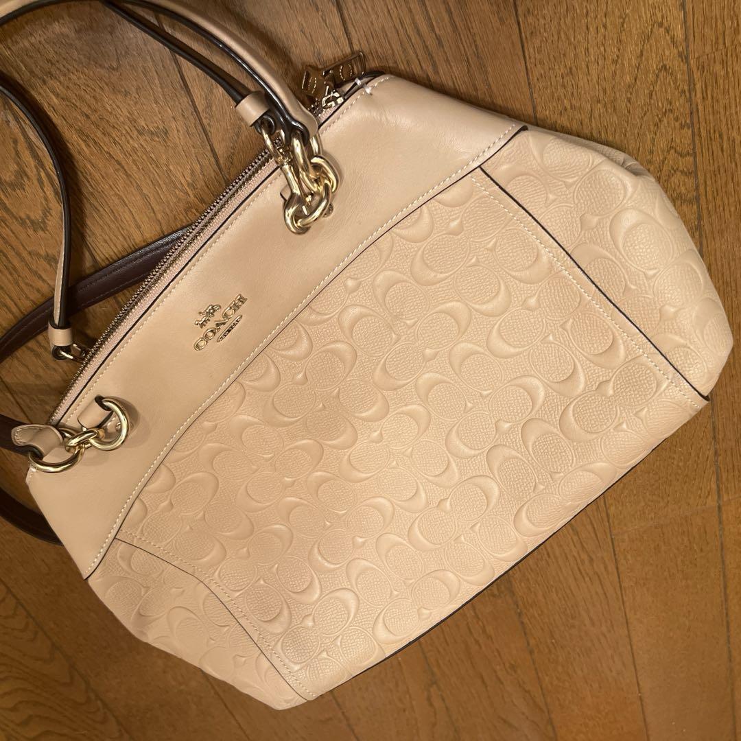 美品✩︎ coachコーチ 2wayバック ショルダーバック ハンドバック