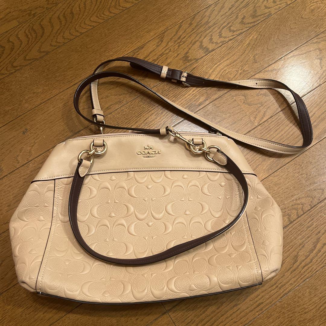 美品✩︎ coachコーチ 2wayバック ショルダーバック ハンドバック