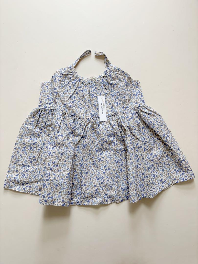 ワンピース soor ploom birdie 2y 2025ss RE ARRIVAL/再入荷 Menagerie Tunic, Birdie Print, Ploom Soor