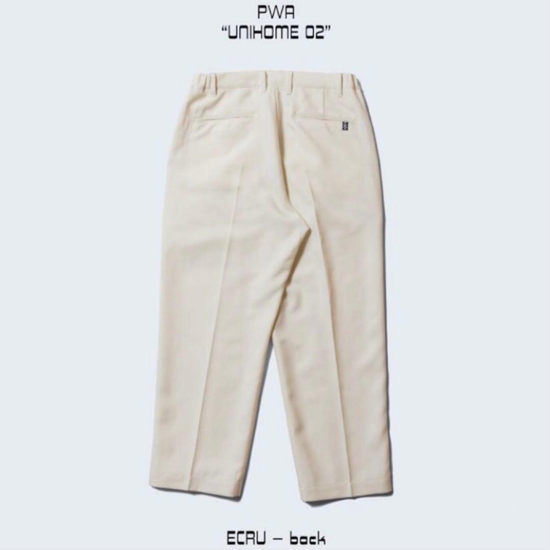 大放出セールPWA UNIHOME-02 ECRU センタークリース ワークスラックス