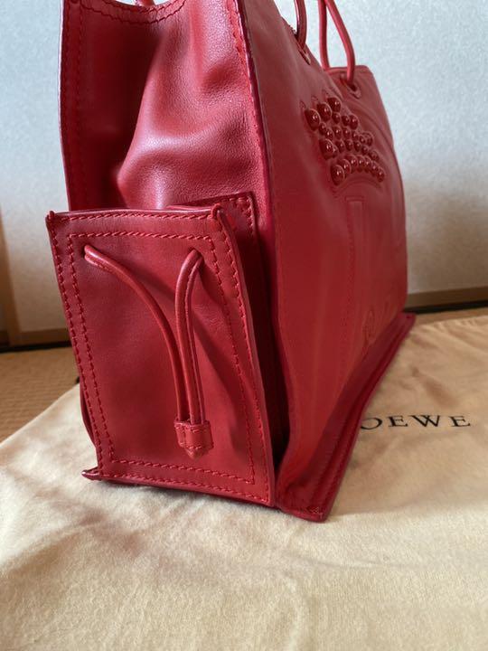 LOEWE - LOEWE ロエベ トートバッグ レザー ショルダーバッグ