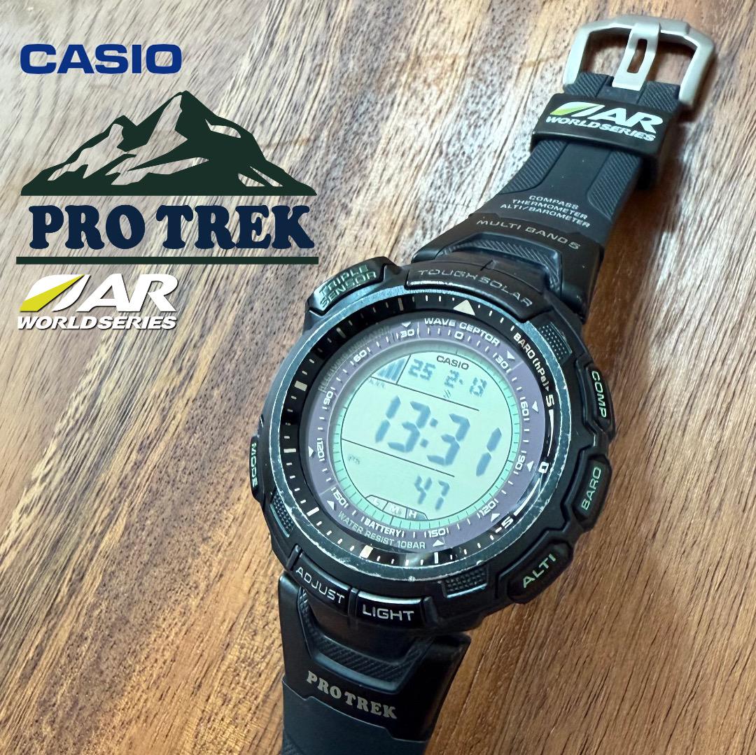 カシオ プロトレック/PROTREK PRW-1300ARJ 電波ソーラー腕時計