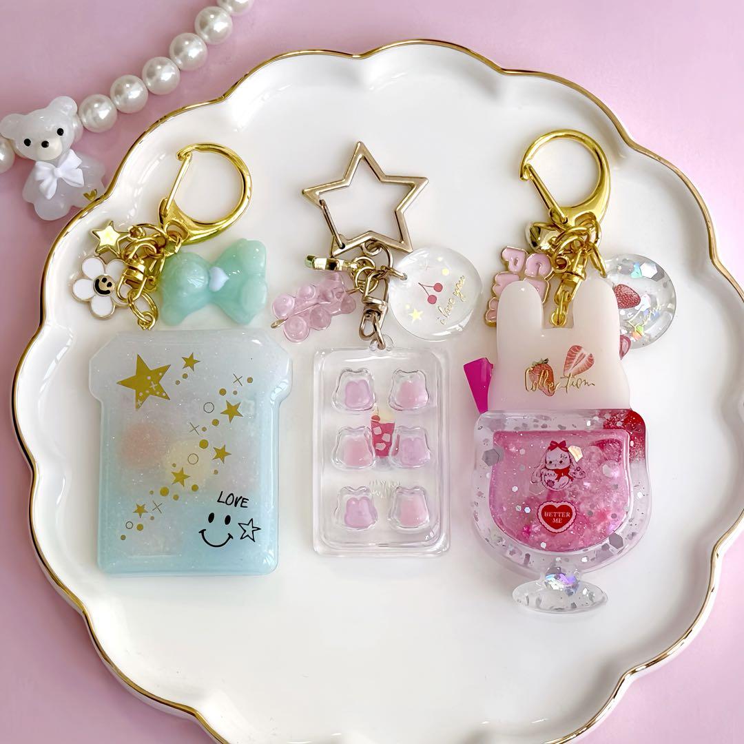まっちゃん(*´꒳`*) シャカシャカキーホルダー まっちゃん様専用(*´꒳`*) シャカシャカキーホルダー