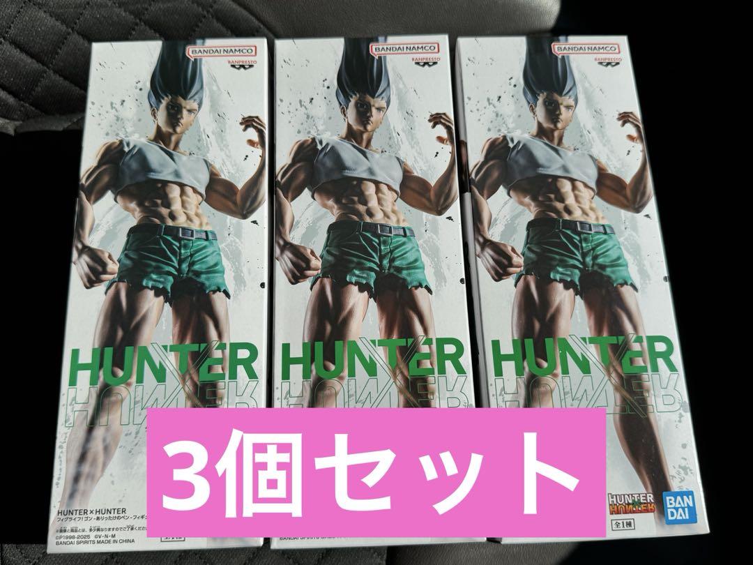 HUNTER×HUNTER ゴンさんボールペン フィギュア 3個セット HUNTER×HUNTER ゴンさんボールペン フィギュア 3個セット - メルカリ