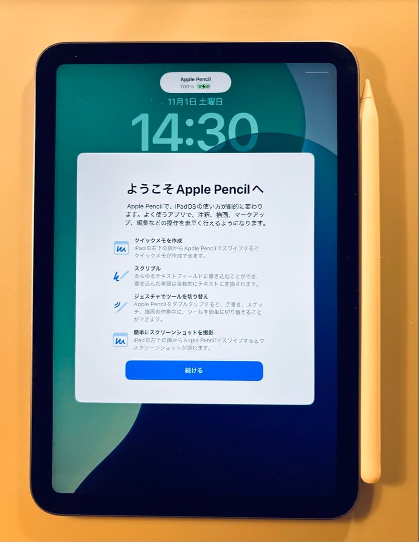 【美品】iPad mini第6世代+Apple Pencil第2世代 【美品】iPad mini第6世代+Apple Pencil第2世代