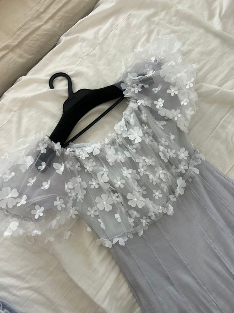 RANDA パフュームフィット&フレアワンピース