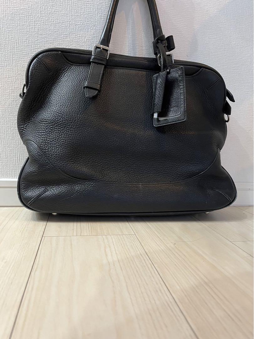 美品 ペッレモルビダ 2way メイデンヴォヤージュ シボ革 ブラック