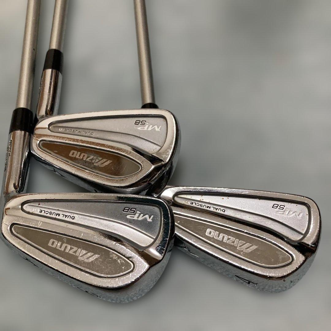 Mizuno MP-58アイアンセット フジクラ MCI 120 S 装着