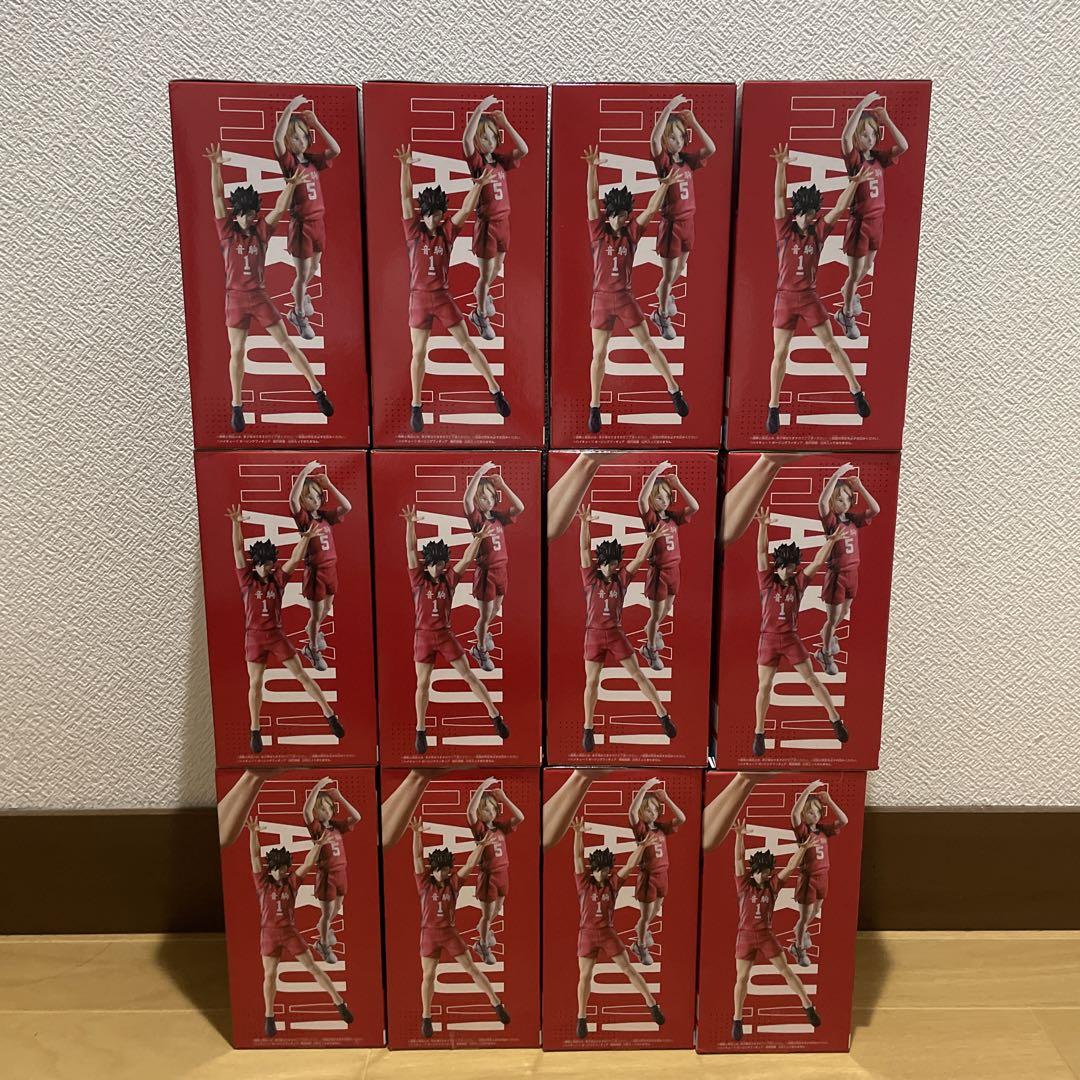 ハイキュー‼︎ ポージングフィギュア 孤爪研磨×6 黒尾鉄朗×6