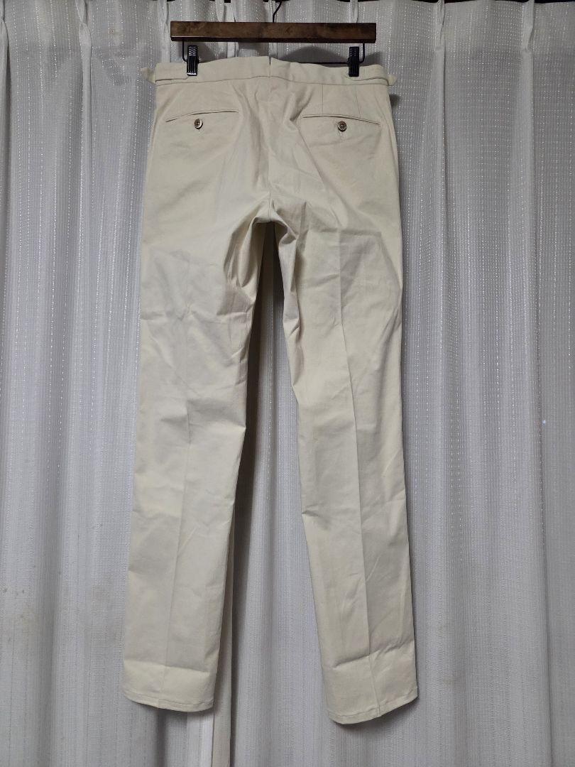【美品】GTA　2p　HERRICK　コットン　アイボリー　46　秋冬