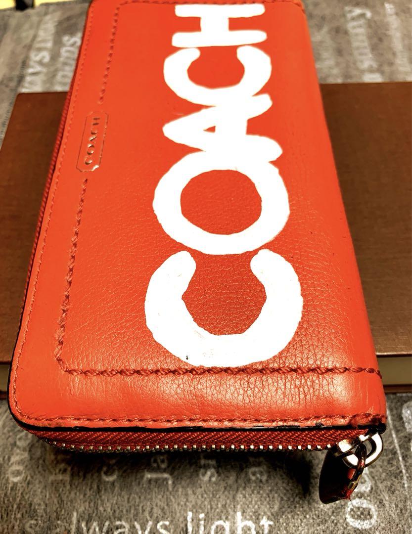 週末限定値引き‼️激カワ‼️COACH ラウンド ファスナー オリジナル‼️ 週末限定値引き‼️激カワ‼️COACH ラウンド ファスナー