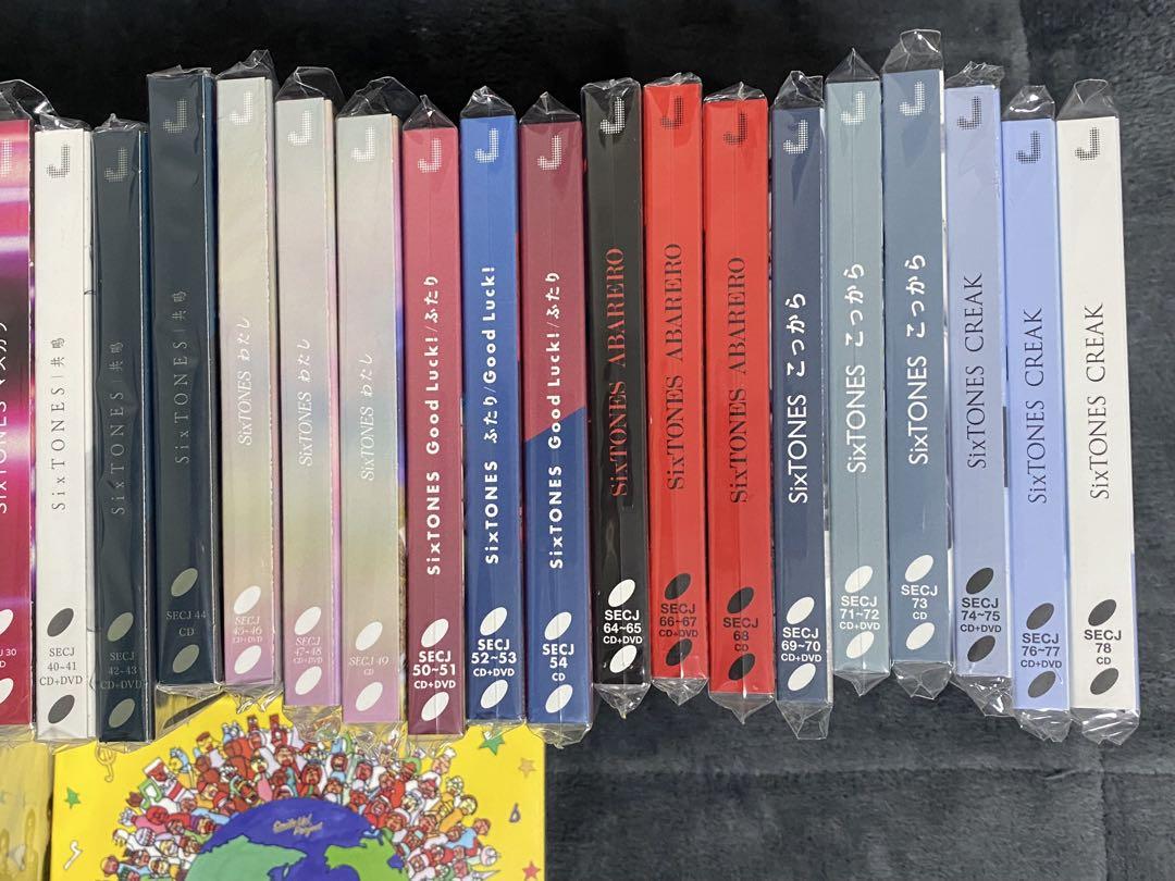 SIXTONES CD・アルバム まとめ売り SixTONES シングル アルバム まとめ売り