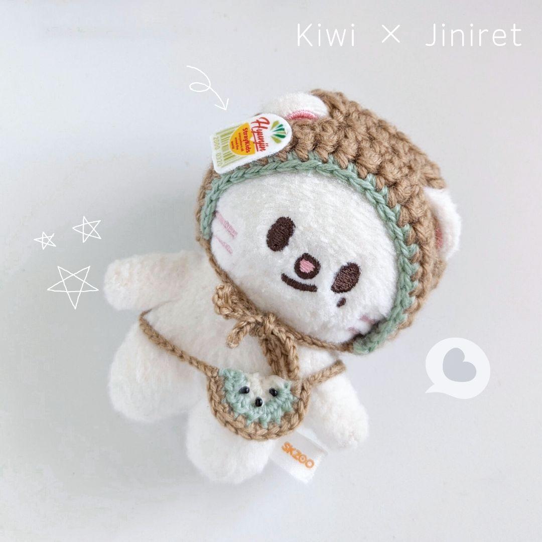 straykids skzoo 10cm ぬいぐるみ服 ジニレット キウイ - メルカリ