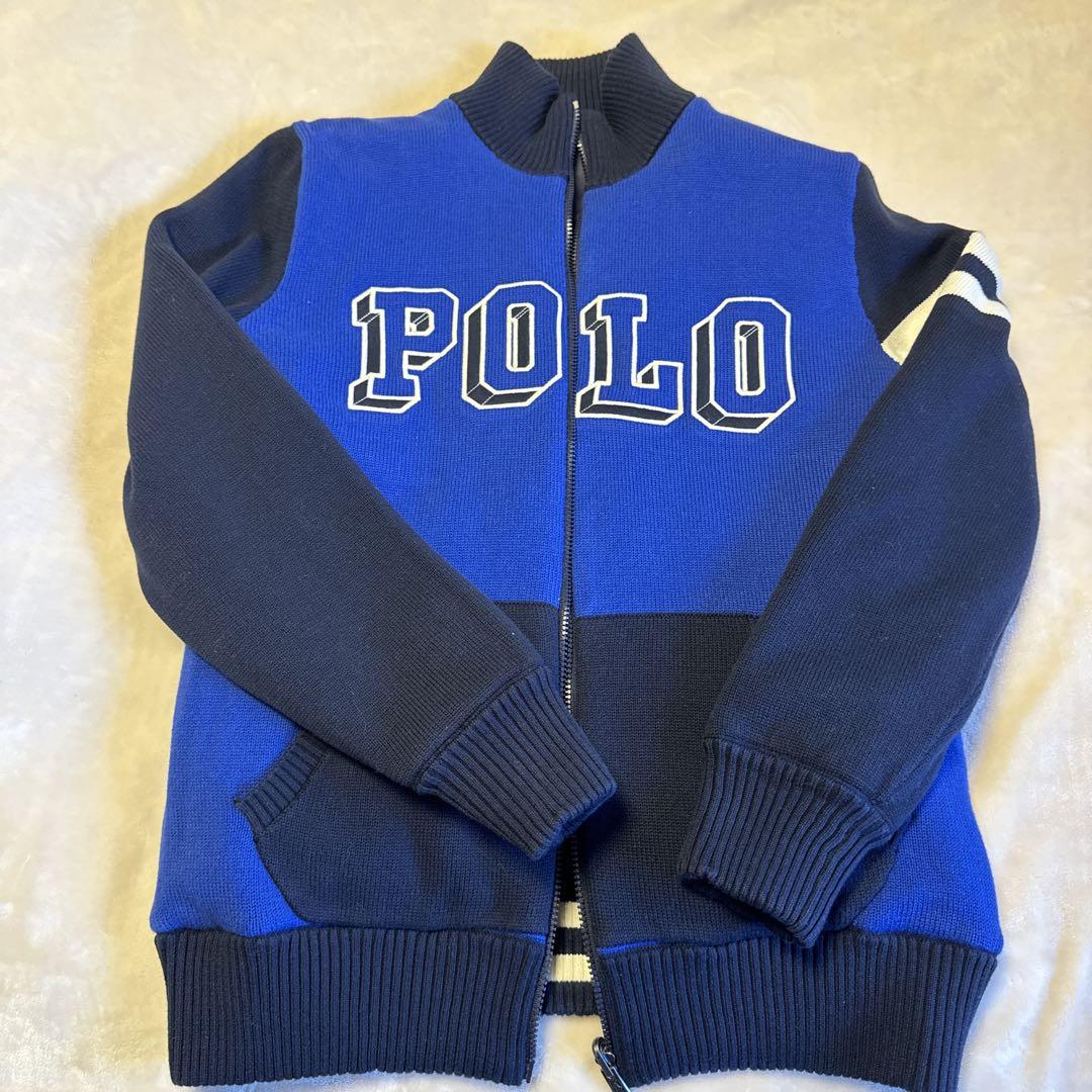 新品Polo Ralph Lauren リバーシブルジャケット ネイビー/ブルー