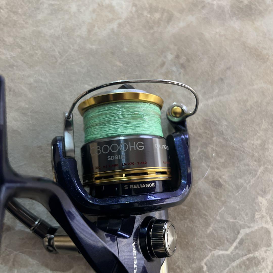 ▽▽ SHIMANO シマノ スピニングリール C3000HG アルテグラ