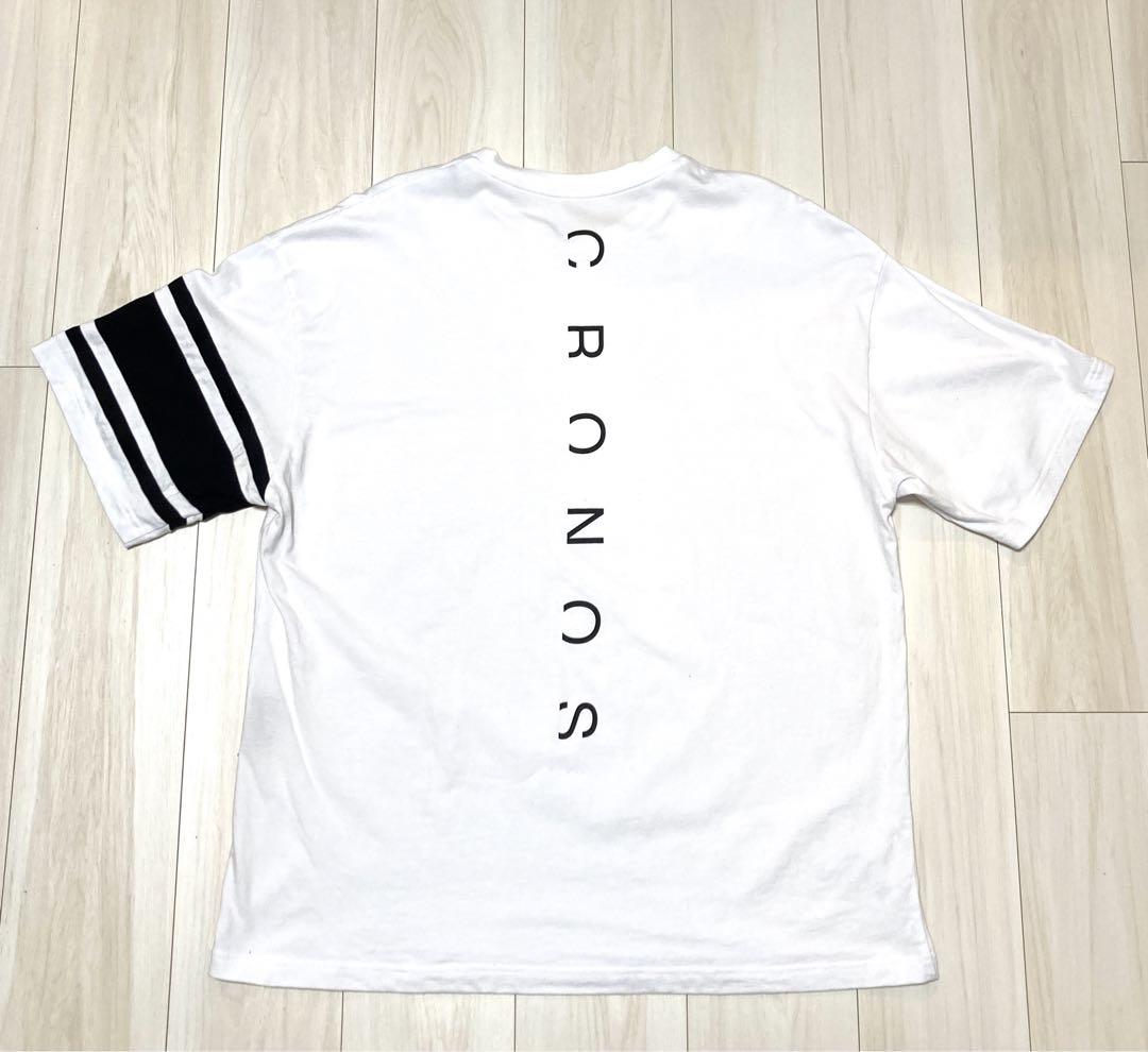 爆買い送料無料 クロノス cronos Lサイズ 白 Tシャツ ecousarecycling.com