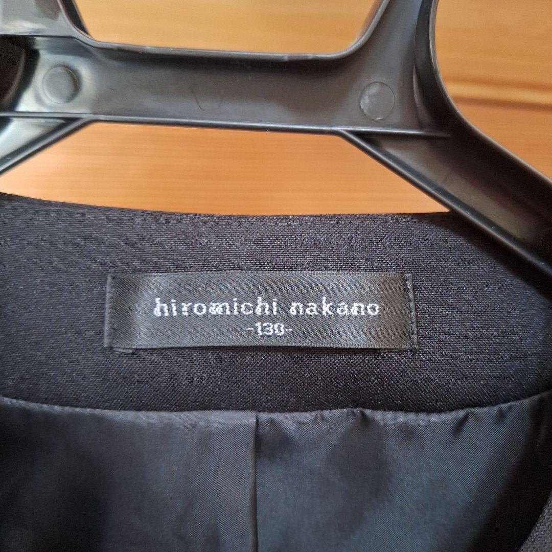 着用回数2回　美品　hiromichi nakano　130　セレモニー服