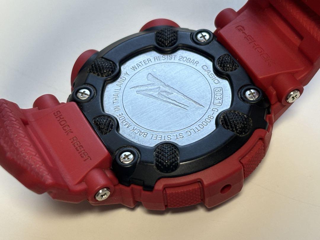 G-SHOCK/コラボ/トヨタ/別注/ランクル/限定/マッドマン/ビンテージ/赤