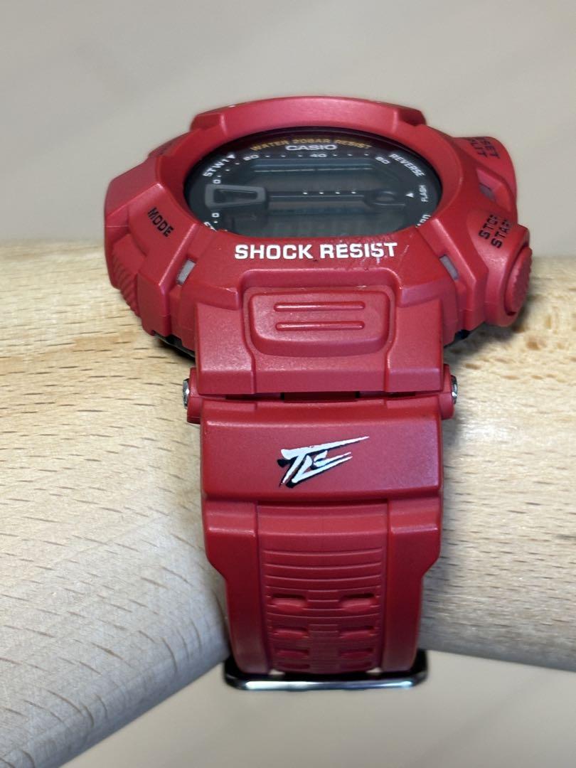 G-SHOCK/コラボ/トヨタ/別注/ランクル/限定/マッドマン/ビンテージ/赤