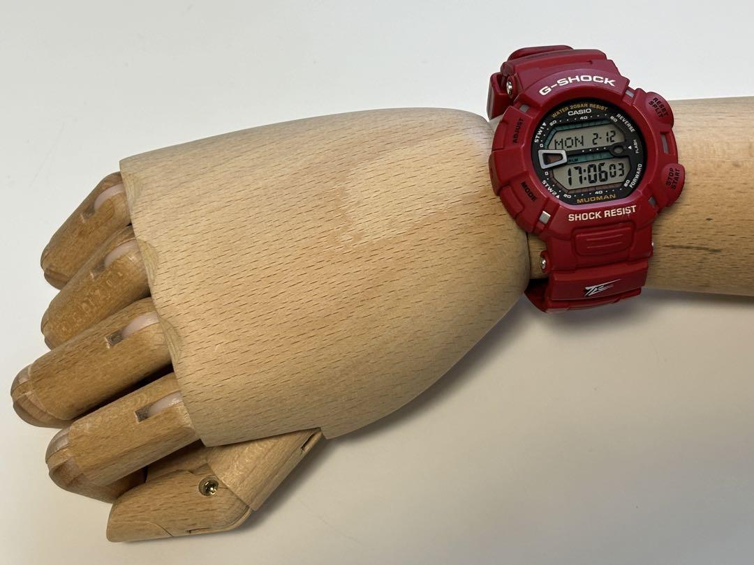 G-SHOCK/コラボ/トヨタ/別注/ランクル/限定/マッドマン/ビンテージ/赤