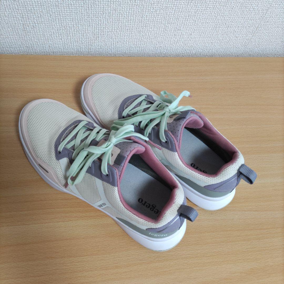 【legero レジェロ】防水ゴアテックス スニーカー オフホワイト