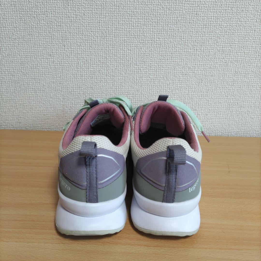 【legero レジェロ】防水ゴアテックス スニーカー オフホワイト