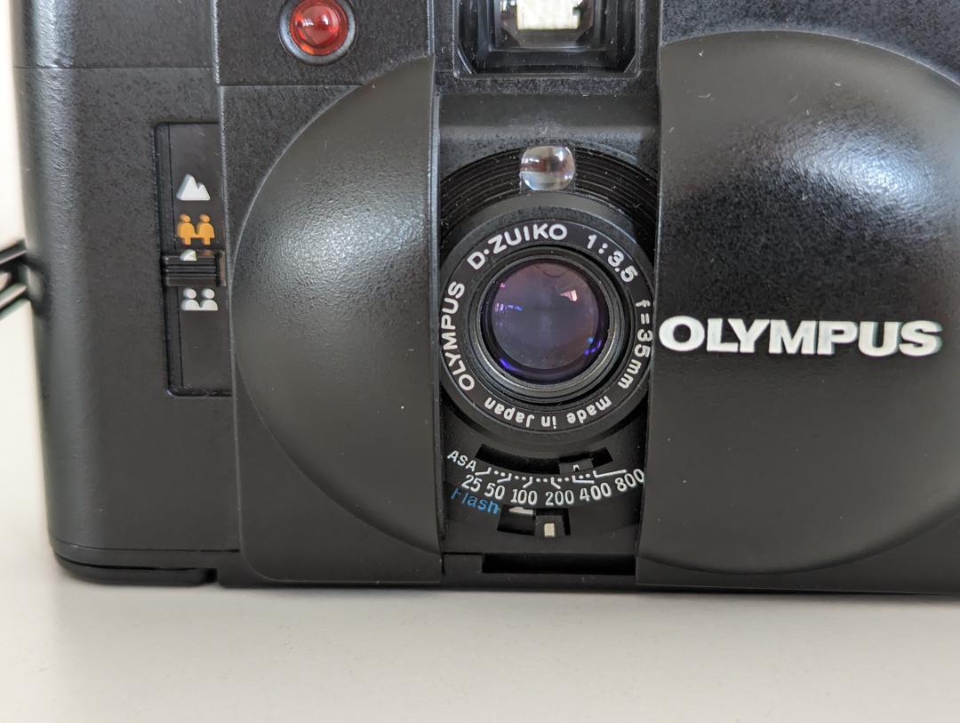Rare! Exc+5] Olympus XA2 RED Point ＆ Shoot Film Camera A11