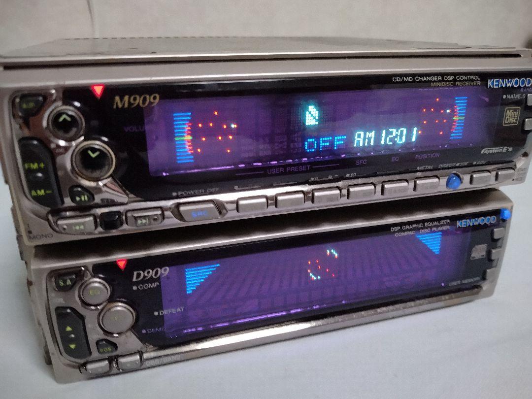 【お得】 KENWOOD M909 D909 CDMDコンポ 当時物 - メルカリ カーオーディオ