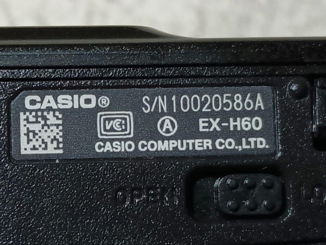 CASIO EX-H60 コンパクトカメラ カシオ