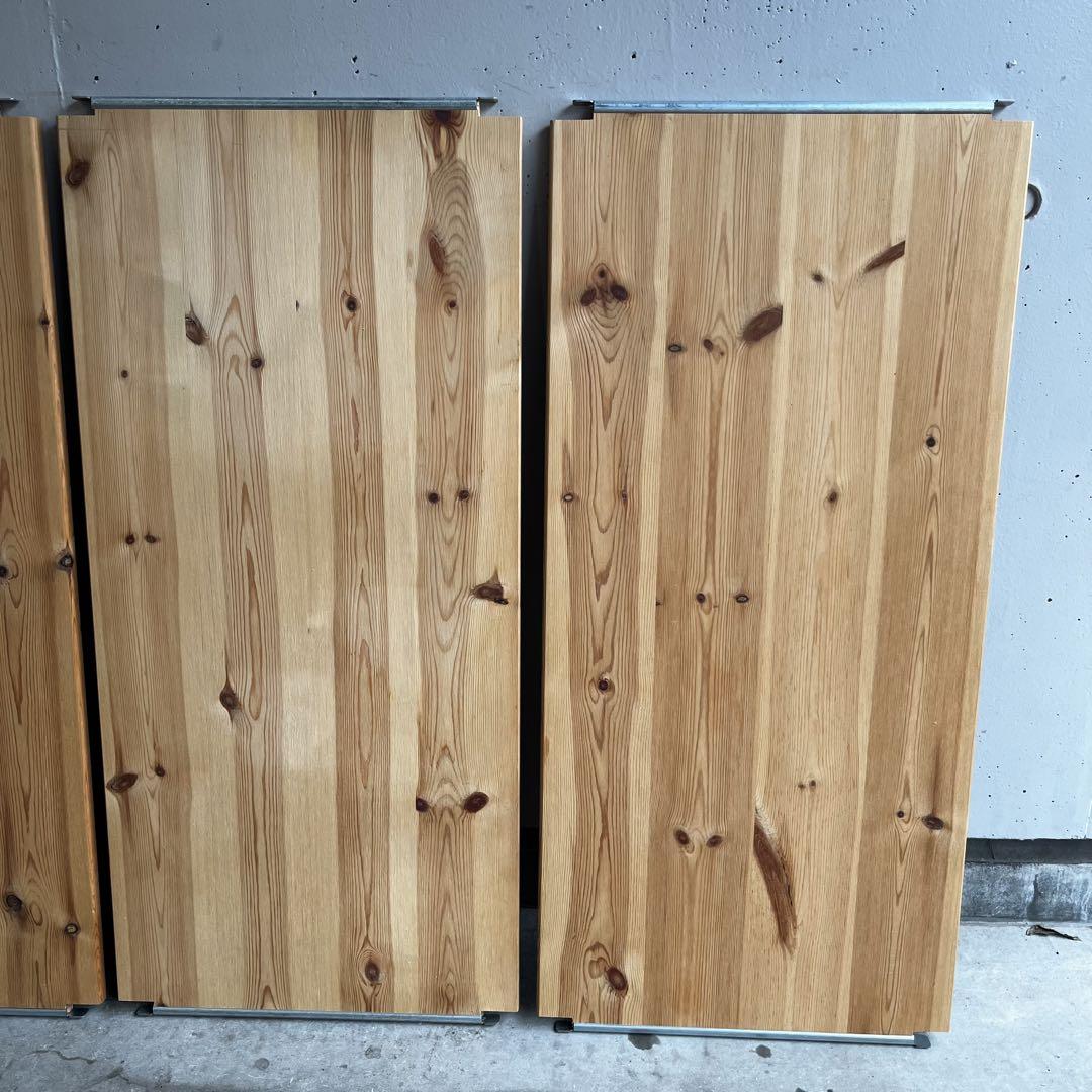 美品・廃盤希少★無印 パイン材ユニット棚・大（旧パイン材ユニットシェルフ）