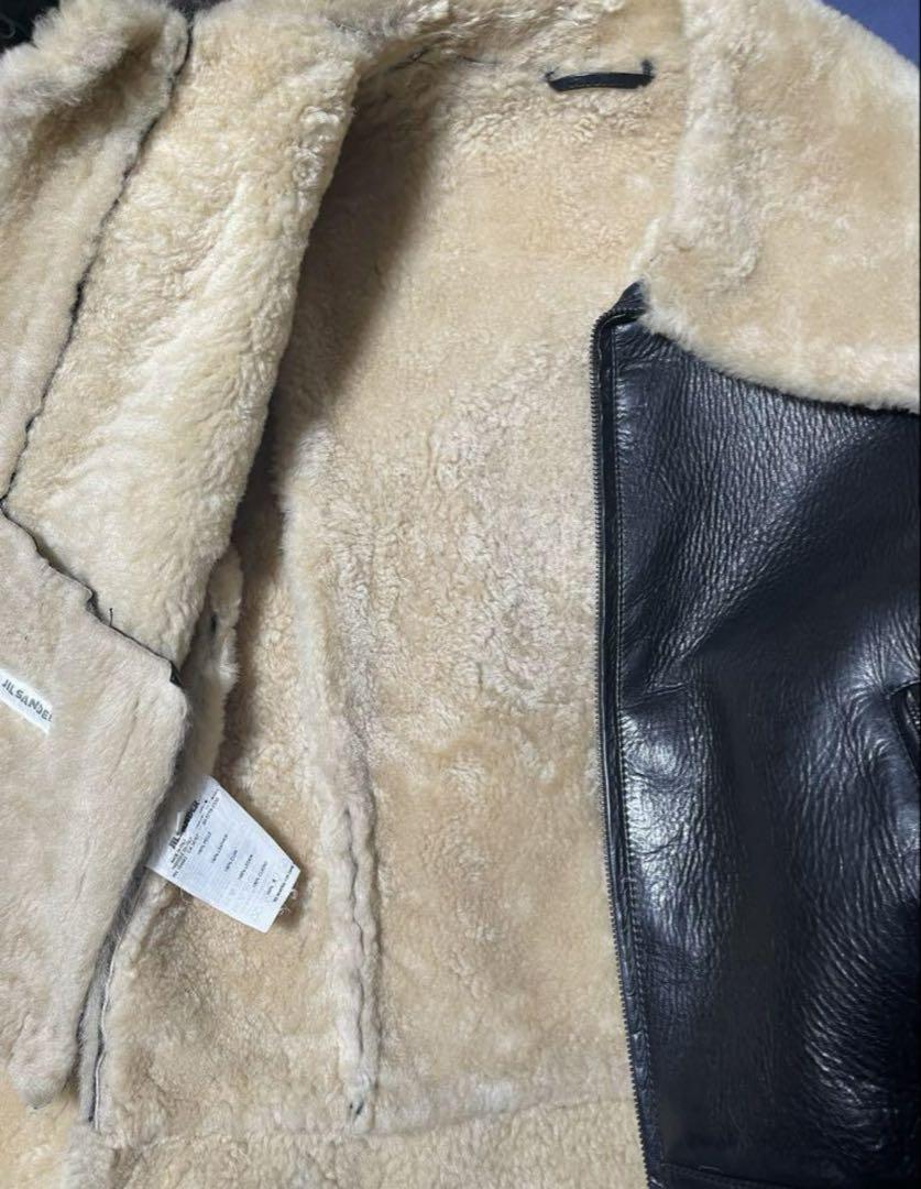 jil sander ムートン　ミリタリージャケット