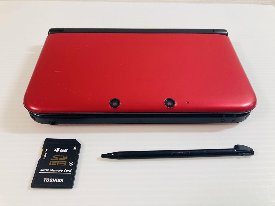 【バッテリーなし】ニンテンドー3DS LL レッド×ブラック