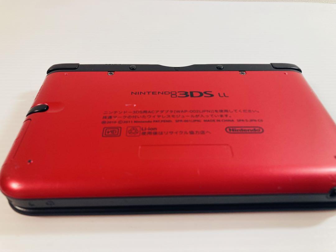 【バッテリーなし】ニンテンドー3DS LL レッド×ブラック