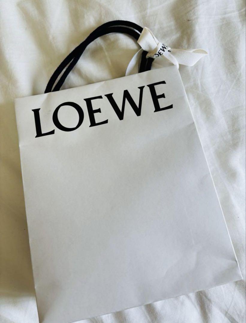 【正規店レシート・箱付美品】LOEWEゴールドアナグラム