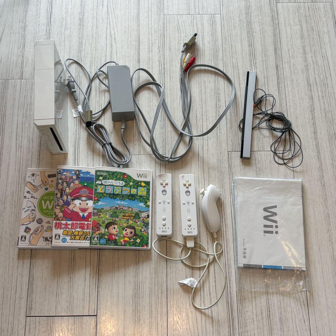 wii本体セットすぐ遊べる - メルカリ