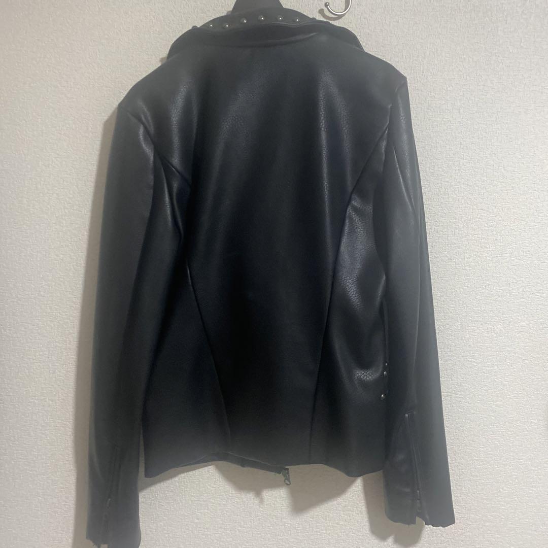 UNTITLED アンタイトル ライダース 黒 2(M位) 0176025A0291 UNTITLED - 未使用 アンタイトル ライダースデザイン ジャケット