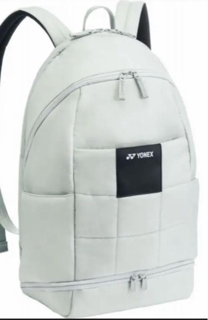 YONEX バックパック ライトグレー