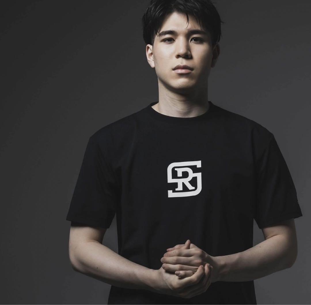 EGOZARU エゴザル［RIKU］RSロゴTシャツ　瀬川琉久　ブラックS