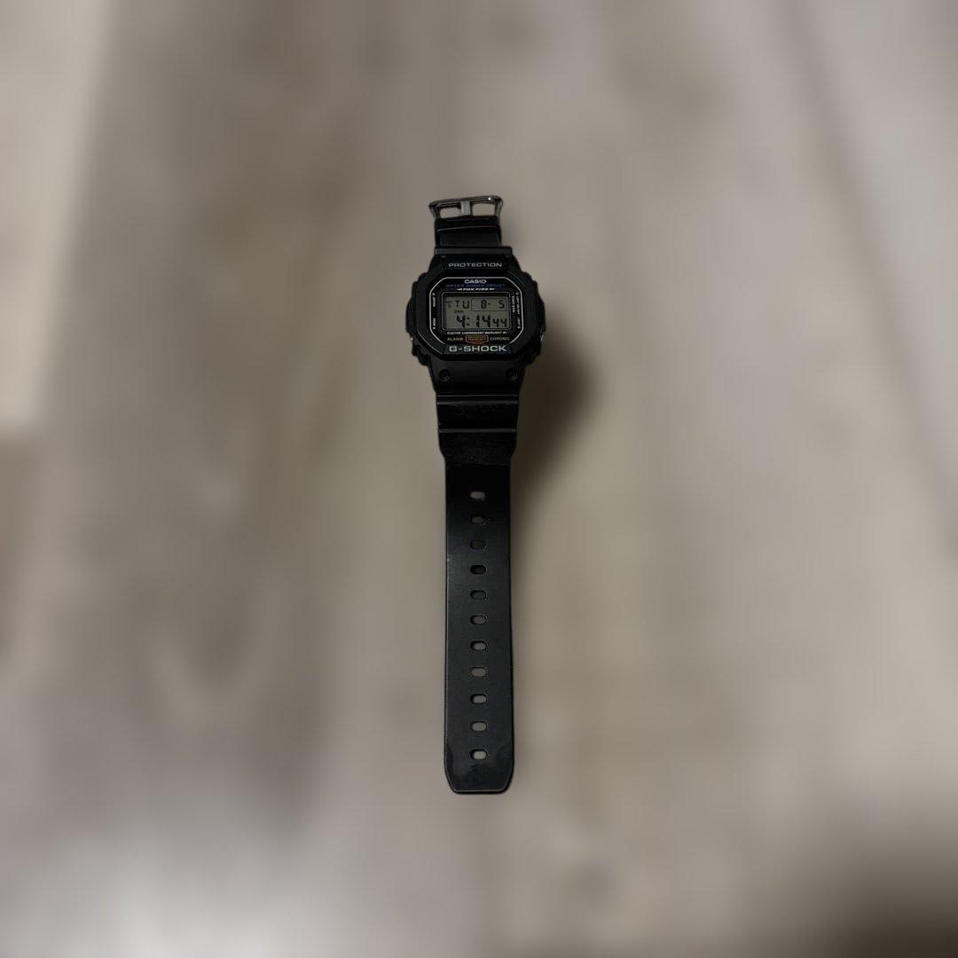 CASIO G-SHOCK デジタル腕時計 ブラック - メルカリ
