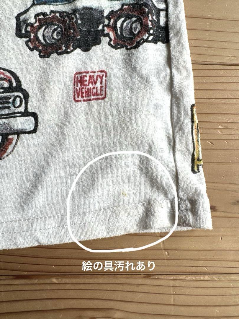 古着 西松屋 100cm まとめ売り はたらくくるま クレーン車 ブルドーザー 画像5
