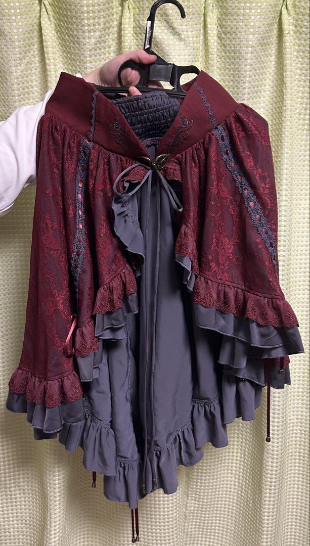 オッズオネスト　OZZ ONESTE オッズ　可愛いロングスカート　レッド系統