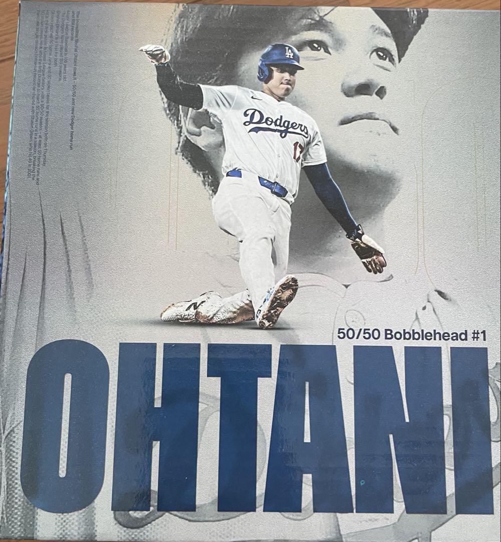 大谷翔平 ボブルヘッド ドジャース 50/50 - メルカリ